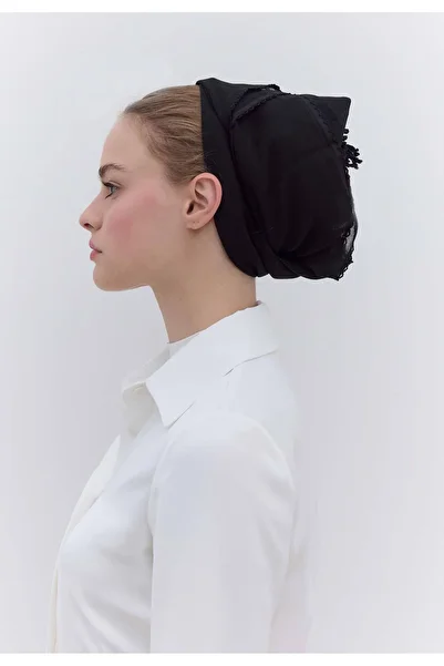 Fresh Black Cotton Underwear Cheesecloth