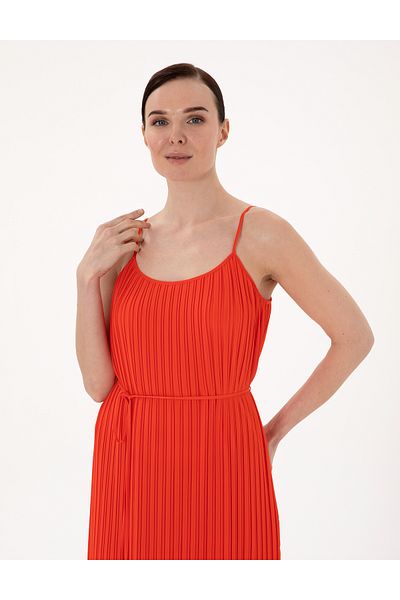 Pierre Cardin Red Regular Fit Woven Dress 50301053 -Vr030