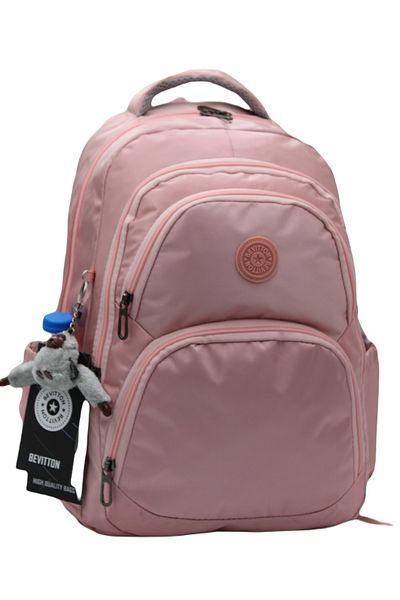 Bevitton Bvt-34600 Waterproof Fabric Backpack School Bag Powder