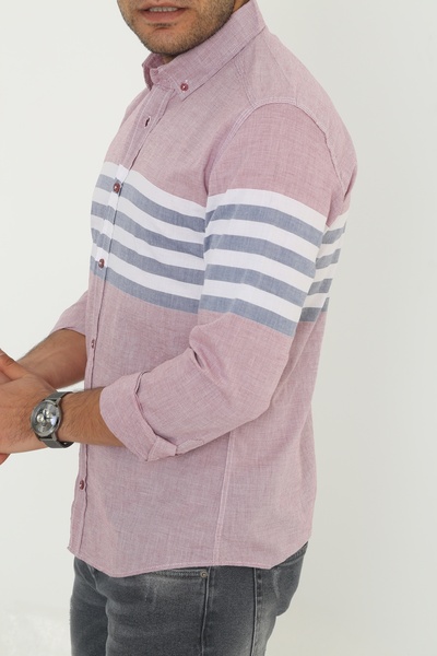 Klothy Erkek Uzun Kol Pano Gömlek