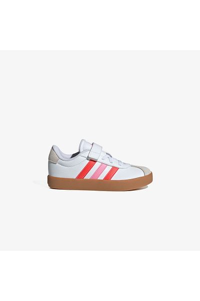 adidas Vl Court 3.0 gördeszkás gyermek fehér tornacipő