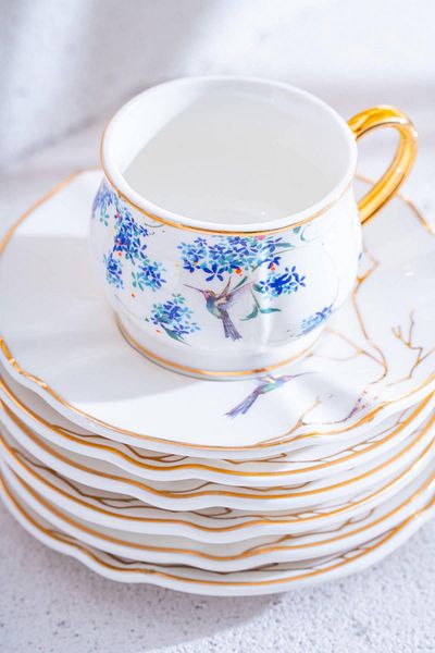 ACAR Riona Coffee Cup Set for 6 People - 90 ml