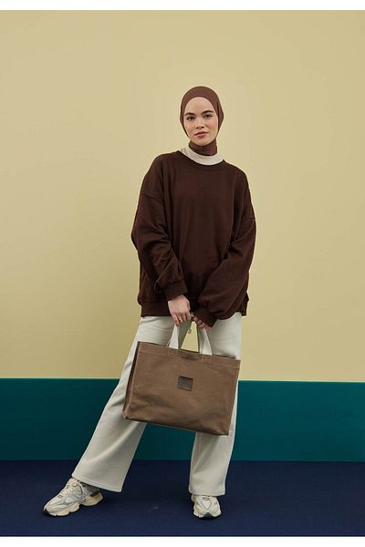 Fresh Athletic Hijab Bitter Coffee