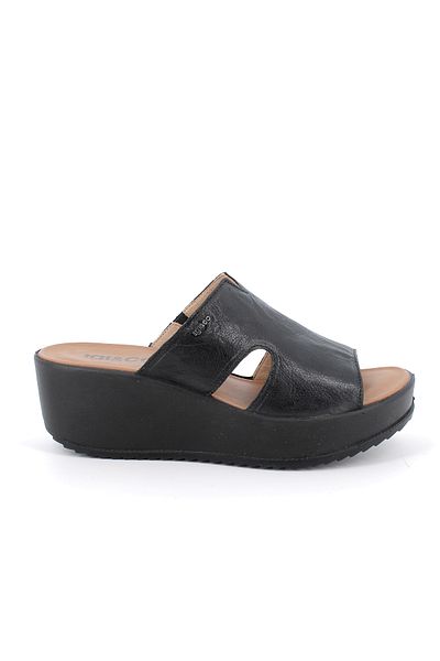 IGI&CO Papuci pentru femei/fete 7665900   IGI&Co DCD 76659 CAPRA TAMPONATA Nero