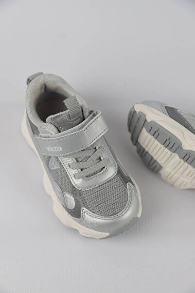 Vicco Number 26-35 Vicco Tag Sports Shoes - Silver