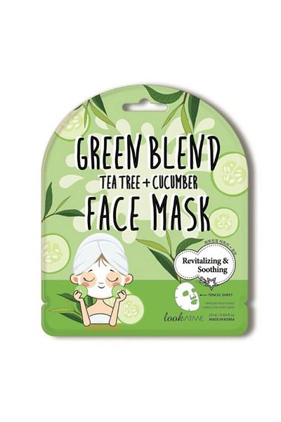 Look at me Look at Me Revitalizing and Soothing Face Mask with Green Tea and Cucumber 25ml