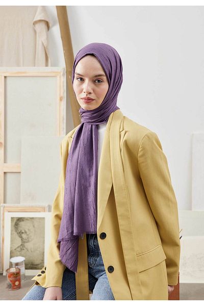 Fresh Bamboo Shawl Amethyst