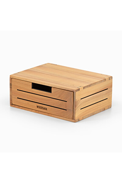 Woodsaka - 3Line Mini Drawer - Desktop Box