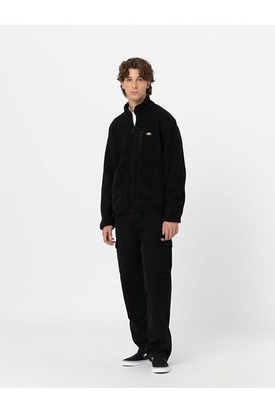 Dickies Ανδρικό μαύρο φούτερ Dickies Mount Hope Fleece