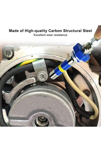 fulina High Pressure Grease Coupler,Quick Lock and Release Grease Tool Tip Adapter,for Tight Spaces