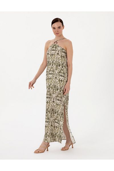 Pierre Cardin Khaki Regular Fit Woven Dress 50301072 -Vr027