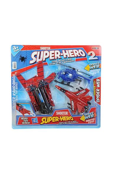 hak-iş oyuncak Superhero Airplane Color Chart