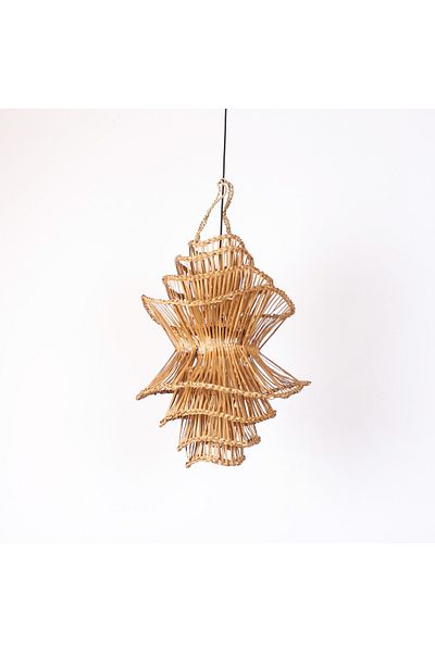 Mylamp Luna Rattan Chandelier 60X45 cm