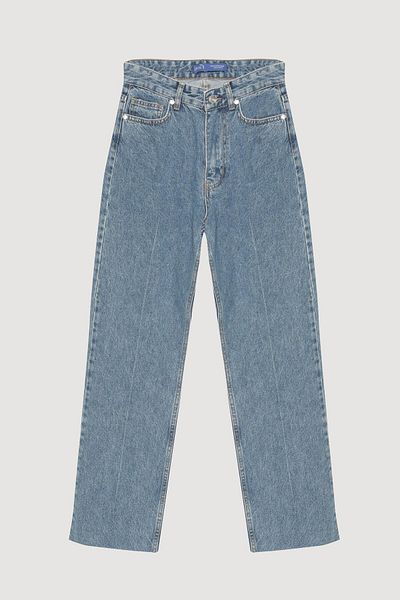Quzu Pantaloni largi din denim