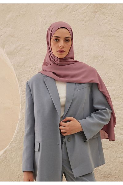 Fresh Viscose Shawl - Rami Dried Rose