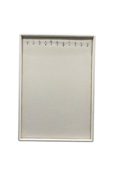 MeGass Dekor Εγχώριας παραγωγής Suede Fabric Cream Χρώμα 34/24 cm Βάση προβολής κρεμαστό πόδι