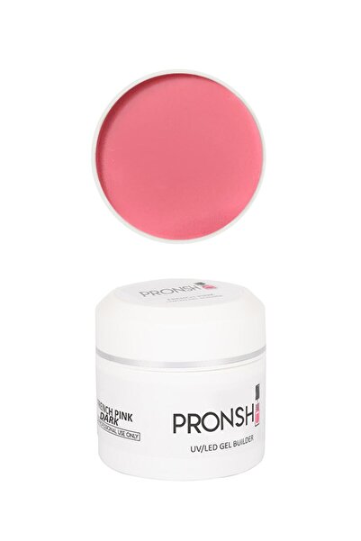 Pronsh Builder Jel 50ml French Pink Dark Protez Tırnak Jeli , Protez Nail Shop