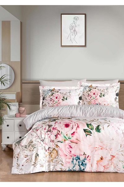 Luoca Patisca DIGITAL SATIN DOUBLE PERSONAL Duvet Cover Set ELIS