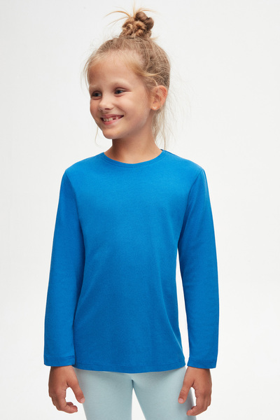 LOVETTI Saks Unisex Kids Seasonal T-shirt - Null Collar, Long Sleeve
