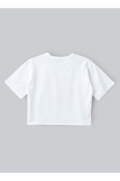 Basicxx Girls' Floral Print T-Shirt