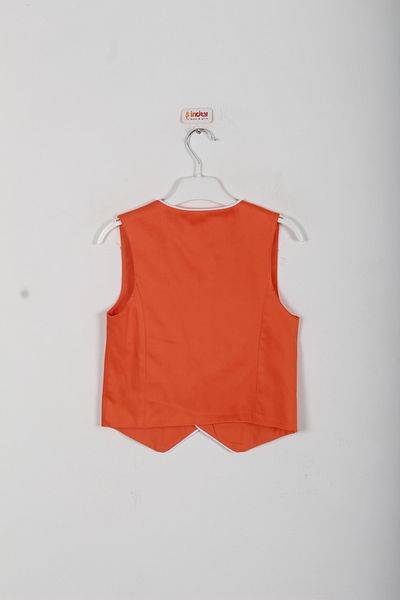 incity Boy's Sea Horse Logo Detailed Vest