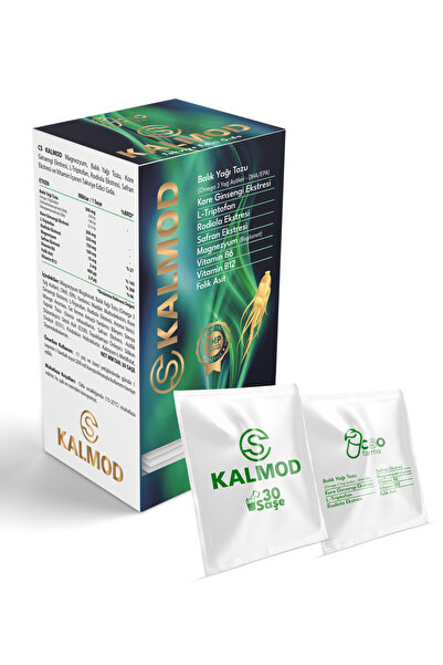 csovitamin CSO Farma KALMOD (Omega3-Radiola-Ginseng-Magnezyum-Multivitaminler)