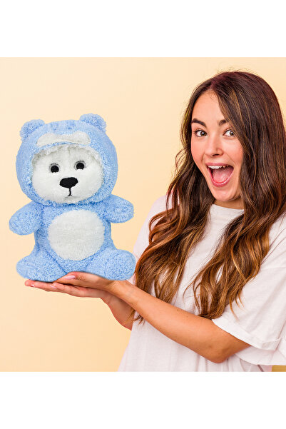 Özgüner Oyuncak Peluş Kapşonlu Uykumcuk Ayıcık 40 Cm