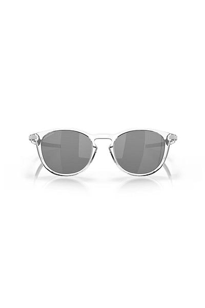 Oakley 9439943902 50 Pitchman R Men's Mirrored Round Transparent Bone Sunglasses
