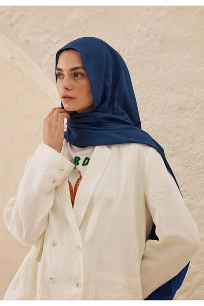 Fresh Viscose Sapphire Shawl - Rami