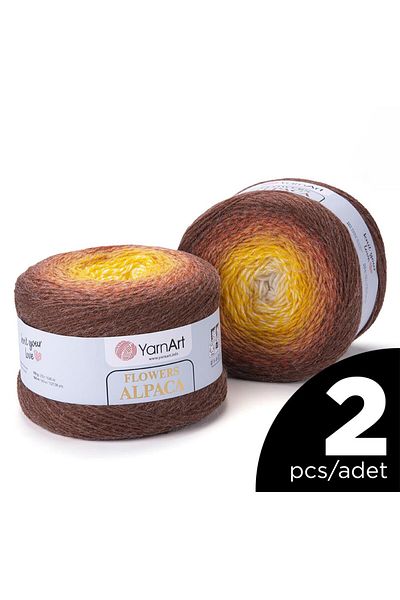 Yarnart Flowers Alpaca Knitting Yarn - 437 - 2 Pcs
