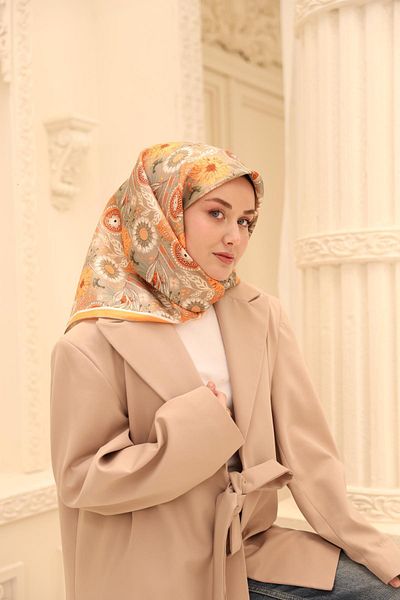Silk Home Μεταξωτό μαντήλι Twill 11463-12