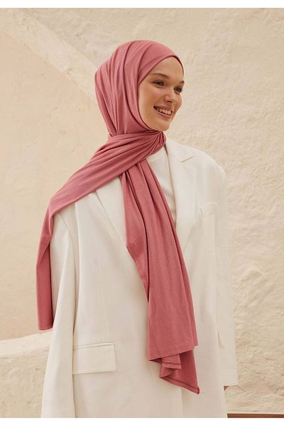 Fresh Rose Leaf - Combed Cotton Shawl Design