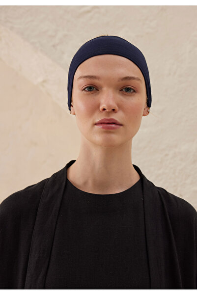 Fresh Navy Blue Silicone Anti-Slip Bandana