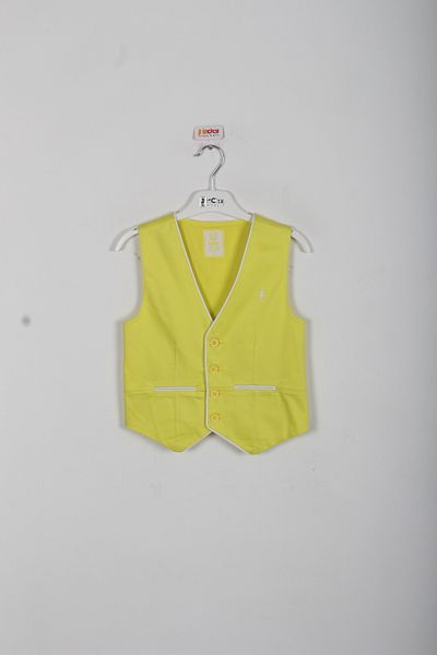 incity Boy's Sea Horse Logo Detailed Vest