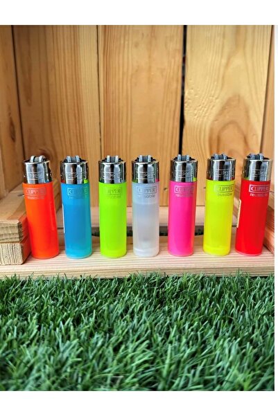 Clipper Koleksiyonculara Özel Taşlı Çakmak 7 Adet