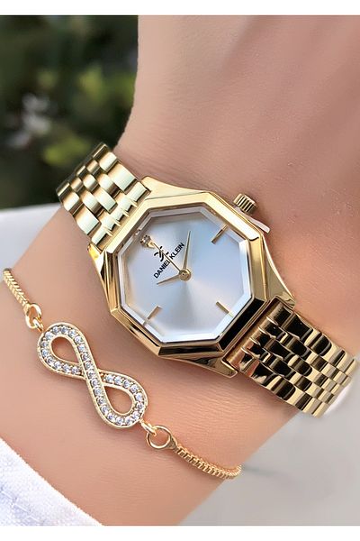 Daniel Klein Brand Wristwatch with Bracelet Gift