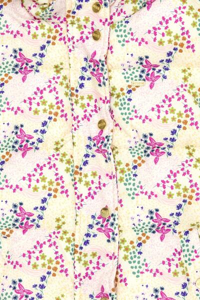 U.S. Polo Assn. Girl's Ecru Hooded Coat