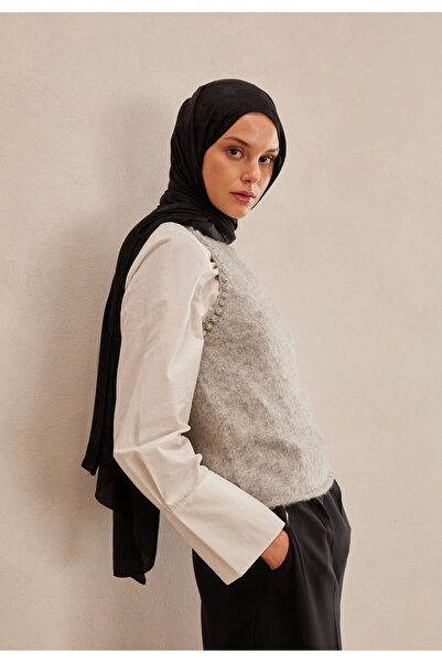 Fresh PUMPY JACQUARD SHAL BLACK