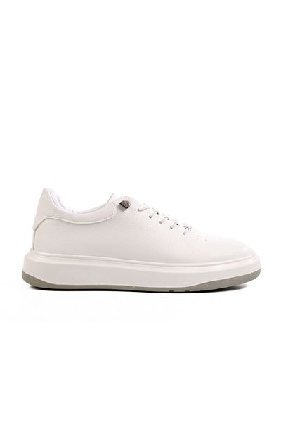 AYAKMOD White Rubber Laced Men's Casual Shoes 404 m