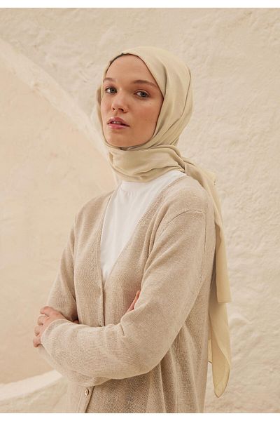 Fresh Viscose Shawl - Rami Pebble Design