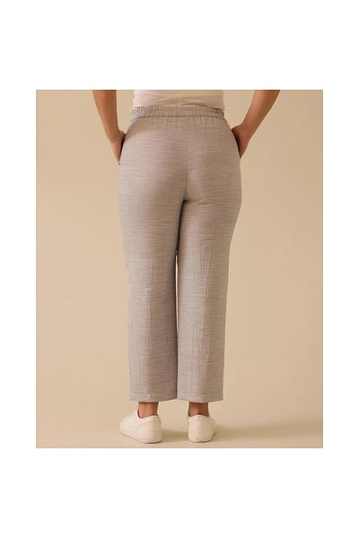 SEÇİL New Seçil Women Large Size Plus Size Pockets Ankle Length Trousers 10002511014010