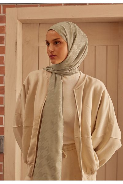 Fresh PUMPY JACQUARD SHAL NATURAL BEIGE