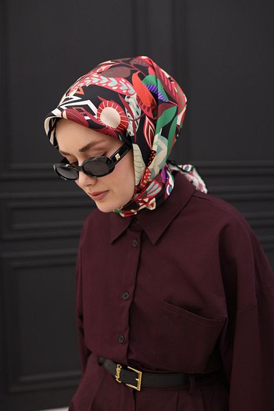 Silk Home Μεταξωτό κασκόλ Twill 11461-08