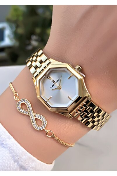 Daniel Klein Brand Wristwatch with Bracelet Gift