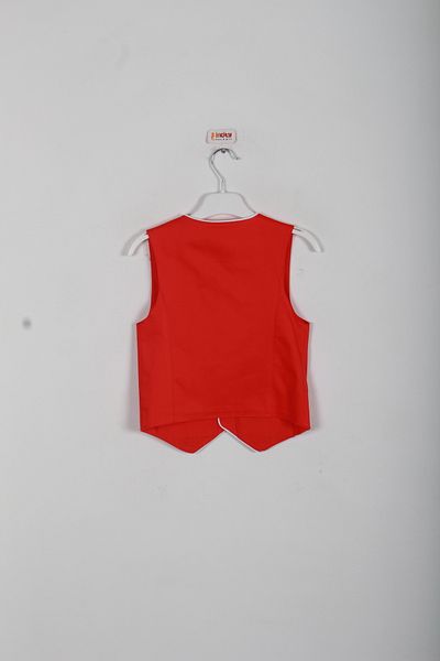 incity Boy's Sea Horse Logo Detailed Vest
