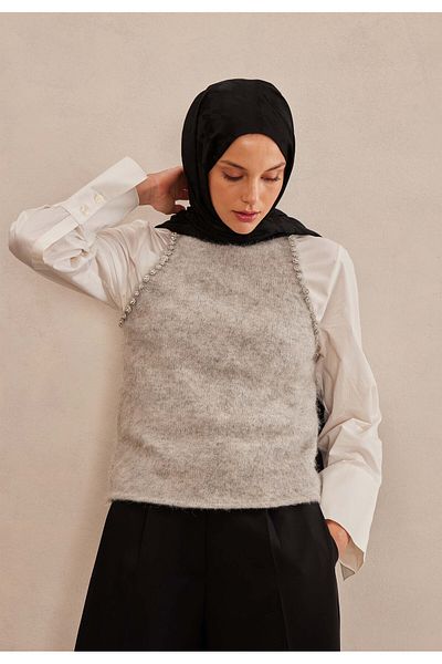 Fresh PUMPY JACQUARD SHAL BLACK