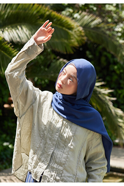 Fresh RAMİ VİSKON ŞAL LACİVERT