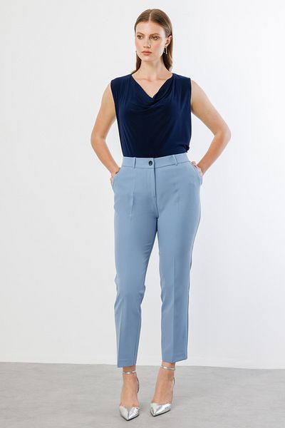 Ekol Large Size Trousers with Elastic Waist