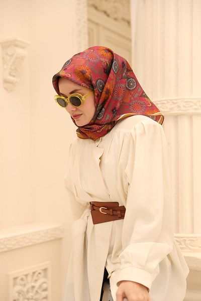 Silk Home Μεταξωτό κασκόλ Twill 11463-42