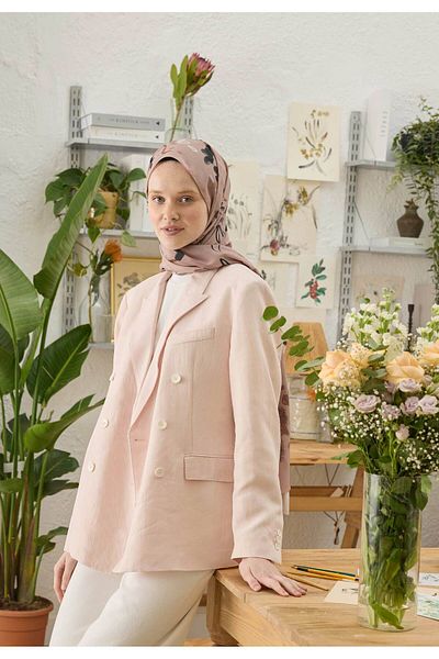 Fresh Pink Aura Pattern Shal